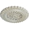 Ekena Millwork Sellek Ceiling Medallion (Fits Canopies up to 1 1/8"), 18 1/2"OD x 7/8"ID x 1 1/2"P, Flash Blue CM18SKFBS - alternate 2